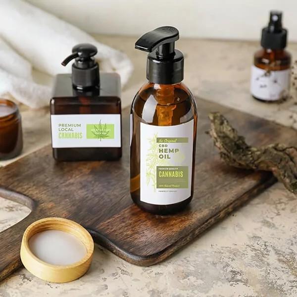 History 9 Set cosmetice naturale CBD cu sare de baie pentru o experiență de relaxare spa.