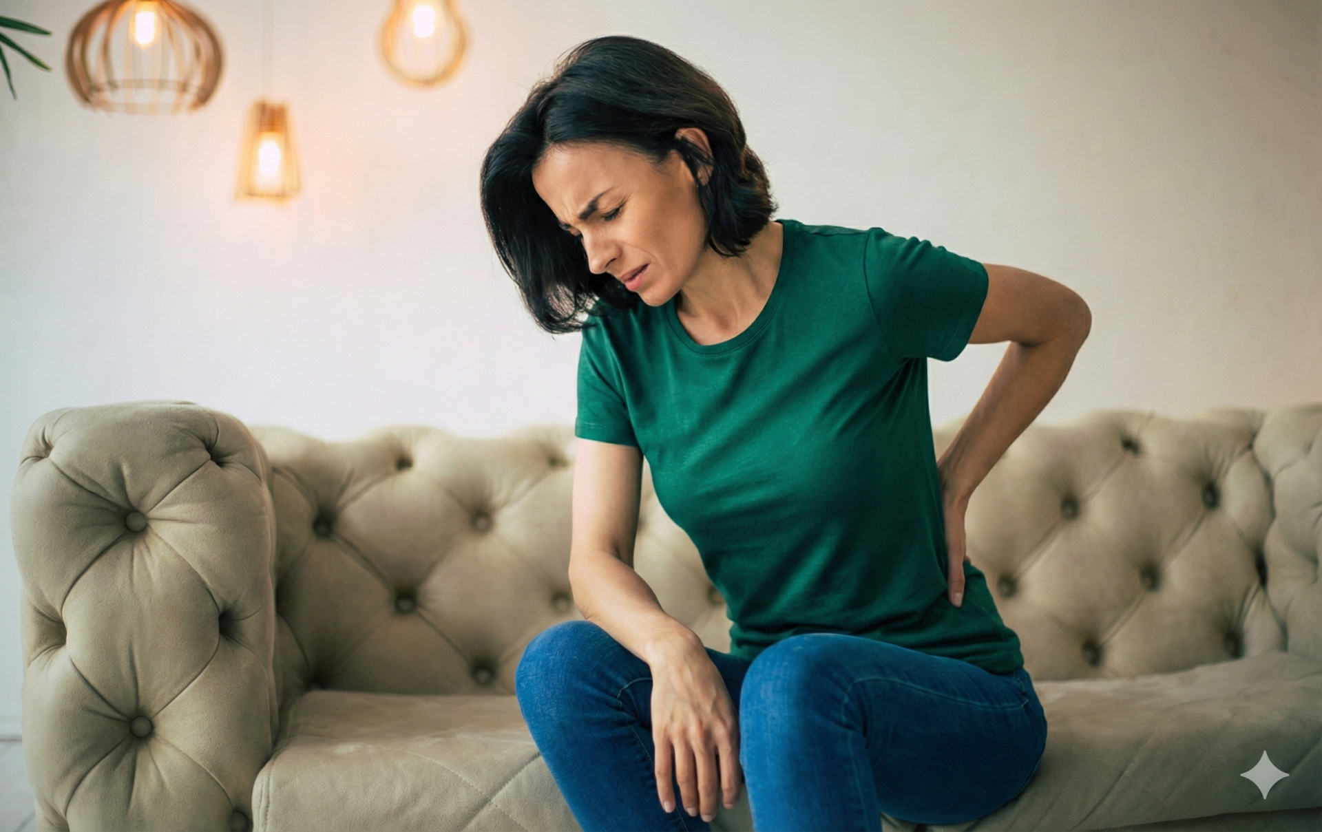 CBD și Fibromialgia: Cum să scapi de durerea care nu se mai termină? 13 Femeie cu durere lombară
