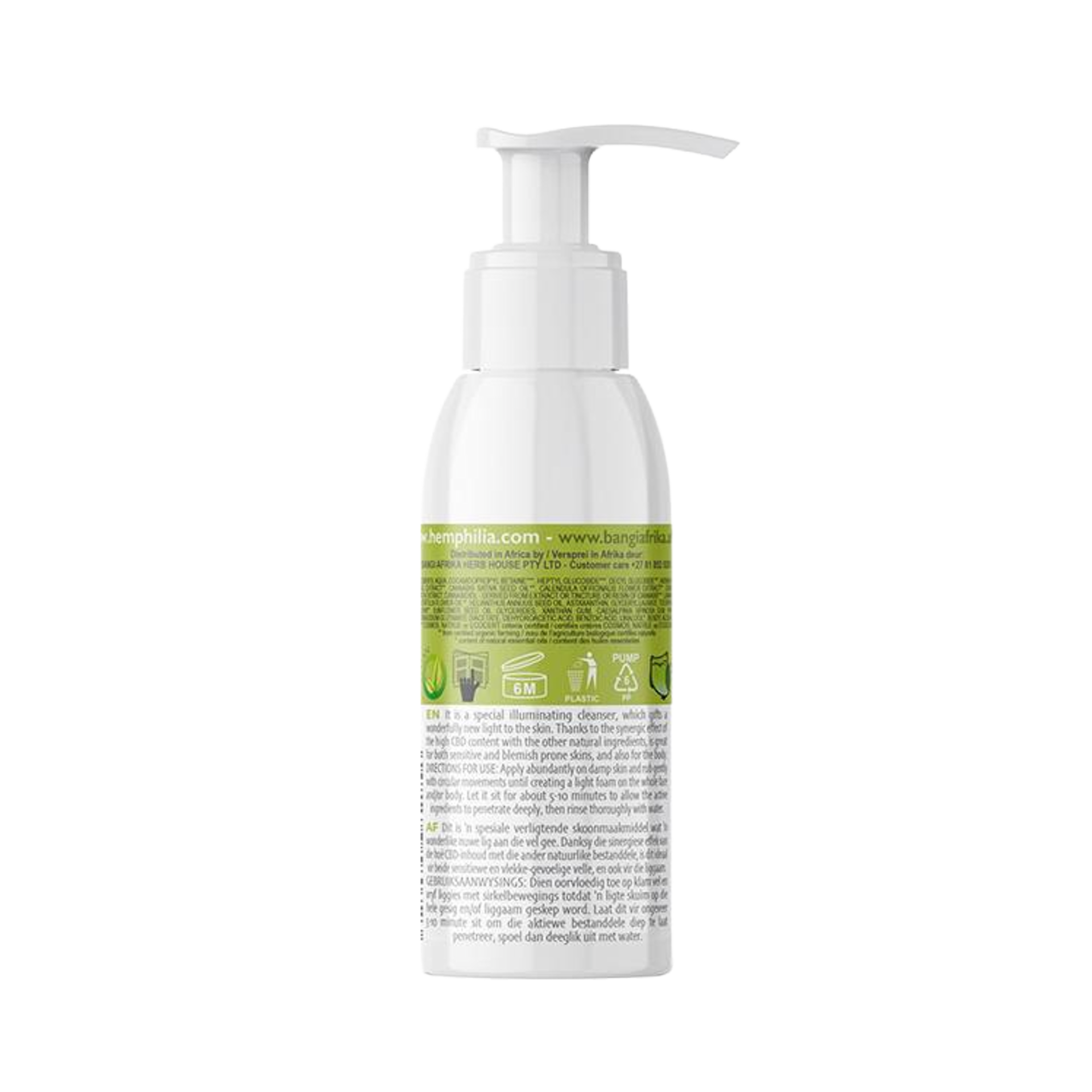 Demachiant minune iluminator pentru piele – 150 ml | Hemphilia 2 Demachiant minune iluminator pentru piele – 150 ml | Hemphilia - imagine 2