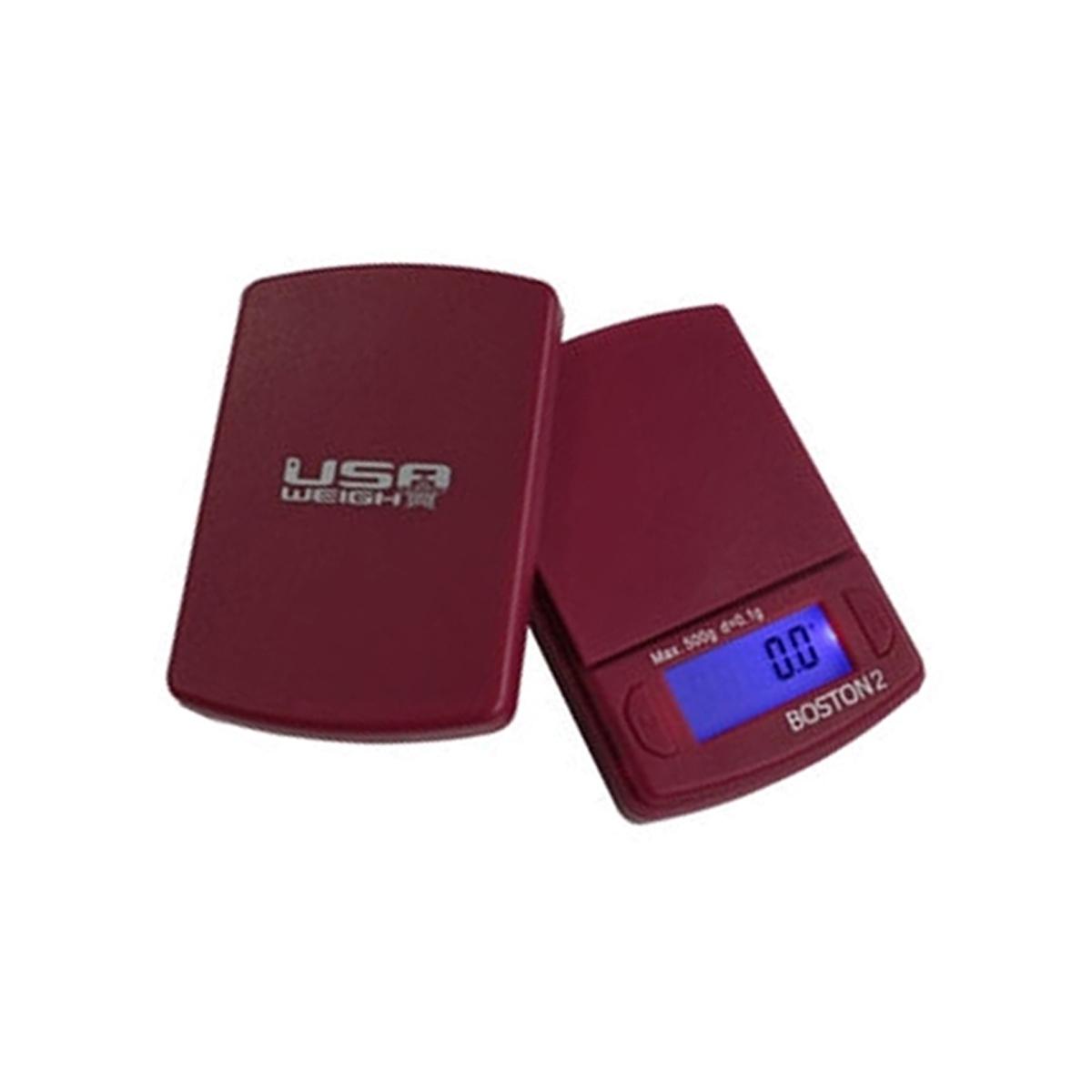 Cântar Digital Boston2 USA 0,1g / 500g: Negru, Roșu sau Albastru 4 Cântar Digital Boston2 USA 0,1g / 500g: Negru, Roșu sau Albastru - imagine 4