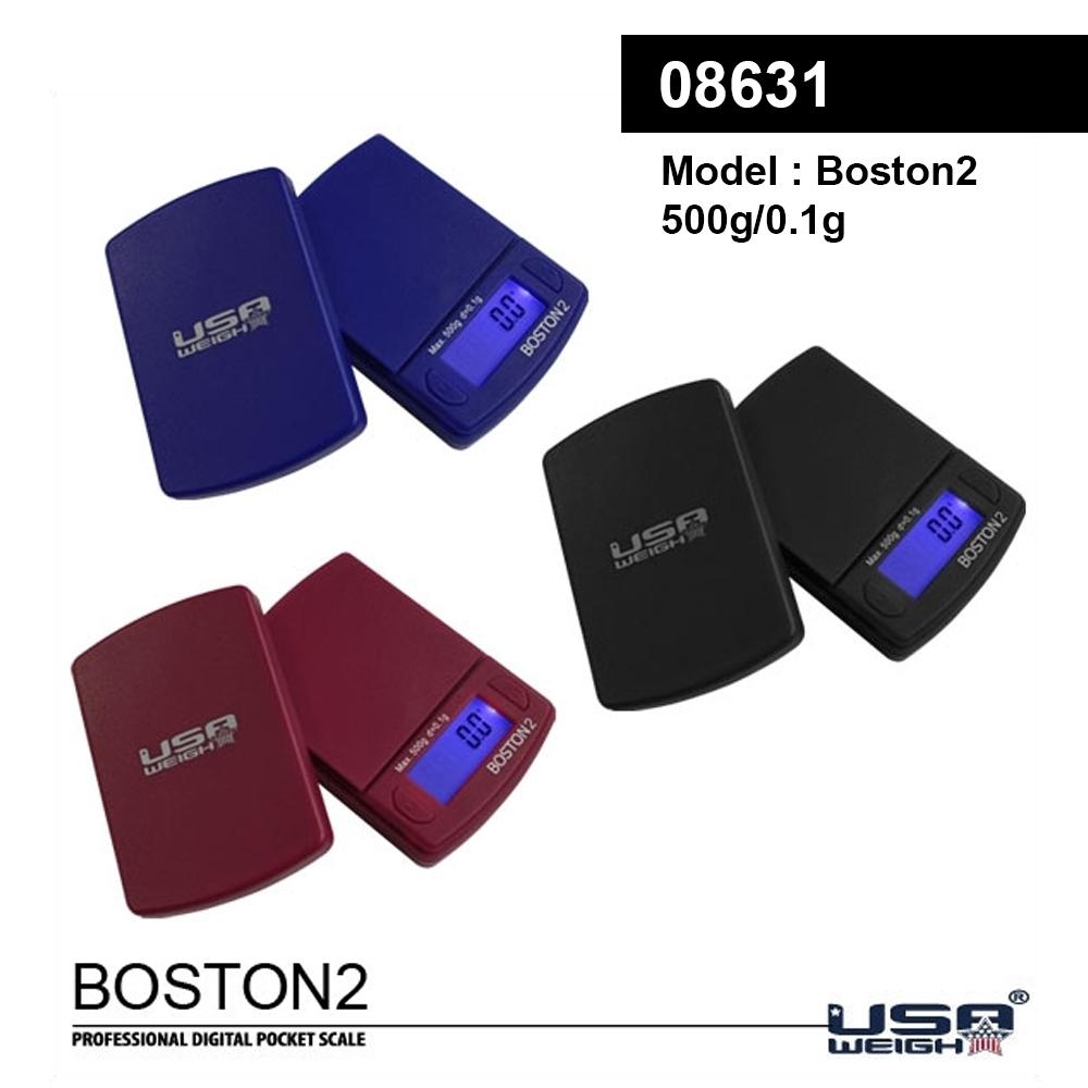 Cântar Digital Boston2 USA 0,1g / 500g: Negru, Roșu sau Albastru 5 Cântar Digital Boston2 USA 0,1g / 500g: Negru, Roșu sau Albastru - imagine 5